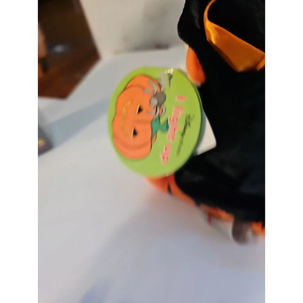 Disney Winnie The Pooh Halloween Light up‎ Witch Tigger Plush Stuffed Needs Batt